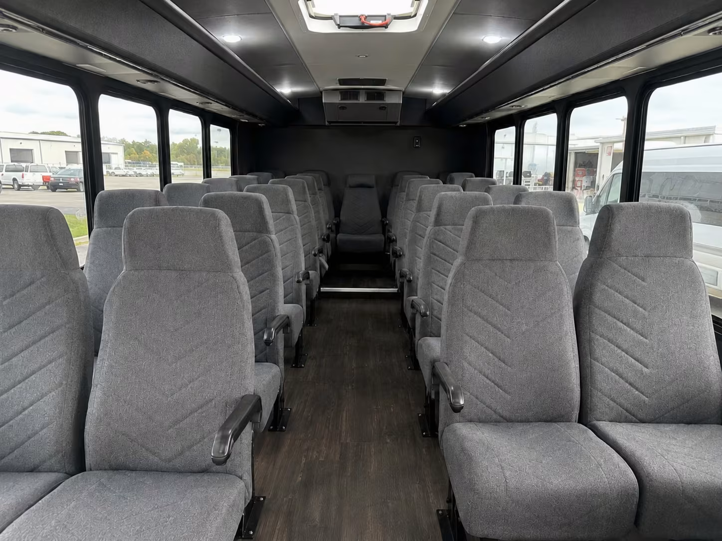 20 passenger minibus interior