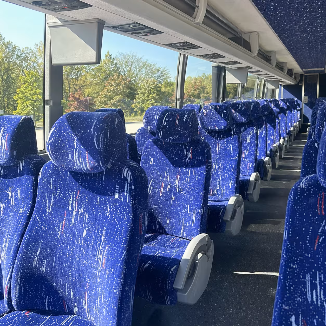 torrance charter bus inside
