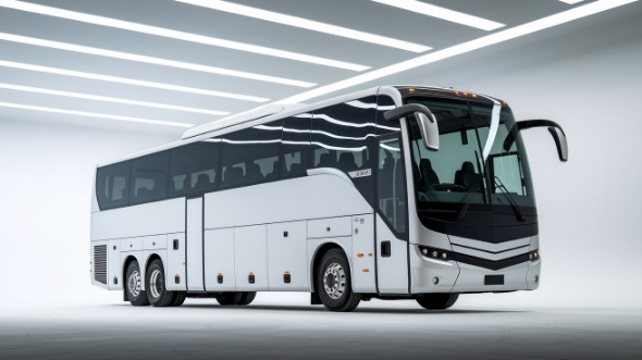 54 passenger charter bus long beach
