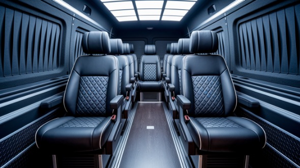 sprinter van with driver interior long beach