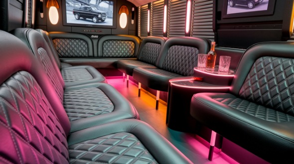 torrance sprinter limo rental inside